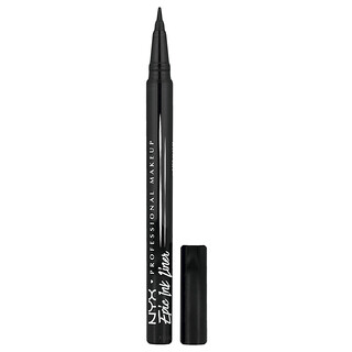 NYX Professional Makeup, Waterproof Epic Ink Liner, 01 Black, 0.03 fl oz (1 ml)
