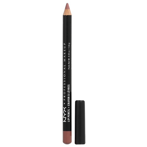 NYX Professional Makeup, Slim Lip Pencil, 810 Natural, Lippenstift für schlanke Lippen, 810 Natural, 1,04 g (0,03 oz.)