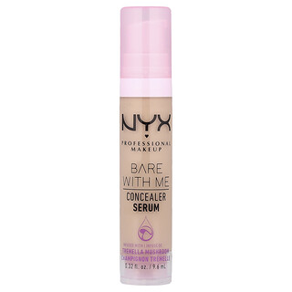 NYX Professional Makeup, Bare With Me, Serum Concealer, 02 Light, 0,32 ons cairan (9,6 ml)