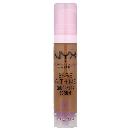 NYX Professional Makeup, Bare With Me, Concealer Serum, Concealer-Serum, 09 Deep Golden, 9,6 ml (0,32 fl. oz.)