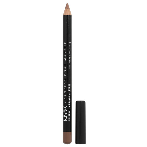 NYX Professional Makeup, Slim Lip Pencil, schlanker Lippenstift, 855 Nude Truffel, 1,04 g (0,03 oz.)