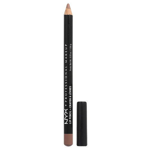 NYX Professional Makeup, Slim Lip Pencil, schlanker Lippenstift, 857 Nude Beige, 1,04 g (0,03 oz.)