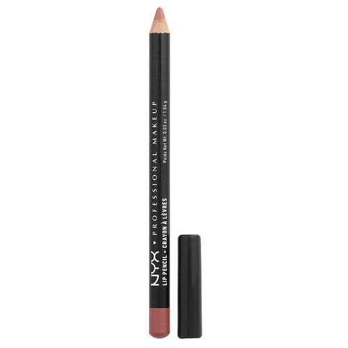 NYX Professional Makeup, Slim Lip Pencil, 860 Peekaboo Neutral, schlanker Lippenstift, 860 Peekaboo Neutral, 1,04 g (0,03 oz.)