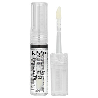 NYX Professional Makeup, Butter Gloss, Lip Gloss, 54 Sugar Glass, 0.27 oz (8 ml)