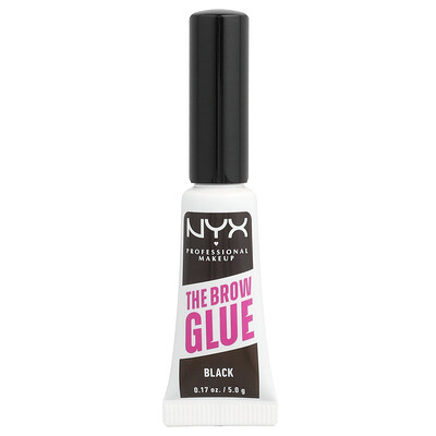 Product Image for NYX Professional Makeup, The Brow Glue, Instant Brow Styler, 05 Black, 0.17 oz (5 g)