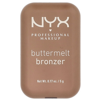 NYX Professional Makeup, Buttermelt Bronzer, 02 All Buttad Up, 5 g (0,17 oz)