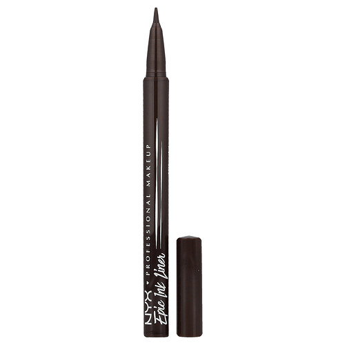 Nyx Professional Makeup Waterproof Epic Ink Liner, 04 Milk Chocolate, 0.03 fl oz (1 ml)