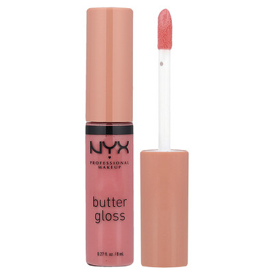 NYX Professional Makeup, Butter Gloss, Brillo labial, Créme brûlée 05, 8 ml (0,27 oz. líq.)