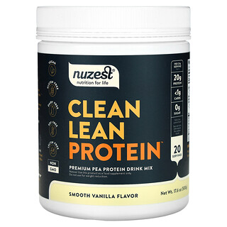 Nuzest, Protéines maigres, Vanille onctueuse, 500 g