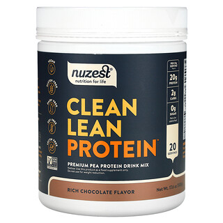 Nuzest, Protéines maigres, Saveur riche en chocolat, 500 g