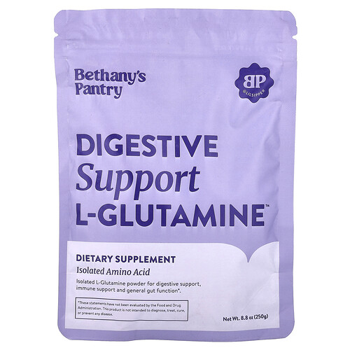 Nuzest, Bethany's Pantry, Digestive Support L-Glutamine™, L-Glutamine™, 250 g (8,8 oz.)