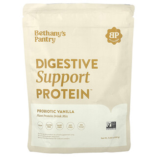 Nuzest, Bethany's Pantry, Digestive Support Protein™, Probiotic Vanilla, 15.87 oz (450 g)
