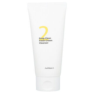 Numbuzin, No.2 Deep Clean Fresh Cream Cleanser, frischer Cremereiniger, 120 ml (4,05 fl. oz.)