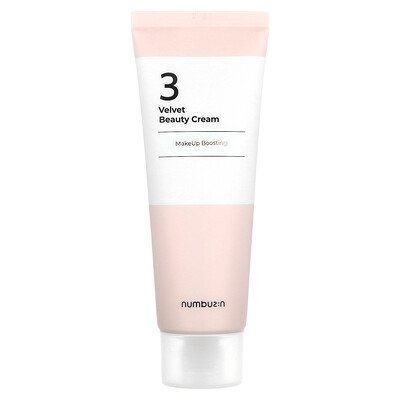 

Numbuzin Velvet Beauty Cream, крем для улучшения макияжа, № 3, 60 мл (2,02 жидк. Унции)