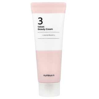 Numbuzin, No.3 Velvet Beauty Cream, Makeup Boosting, 2.02 fl oz (60 ml)