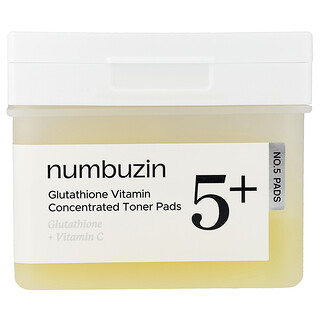 Numbuzin, No.5 Vitamin-Niacinamide Concentrated Pad, 70 Pads, 6.08 fl oz (180 ml)