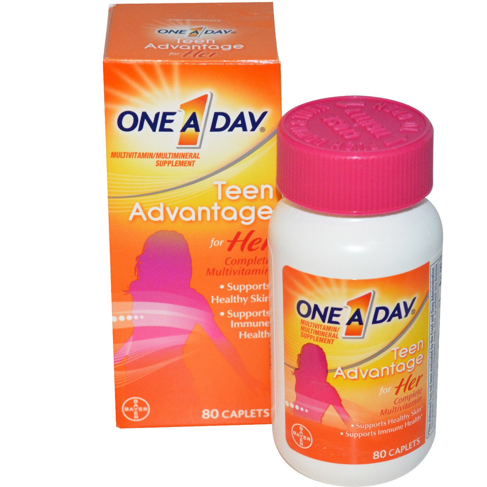 One-A-Day, Teen Advantage, for Her, Multivitamin ...