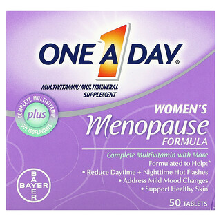 One-A-Day, 女性更年期配方，多維生素多礦物質補充劑，50 片