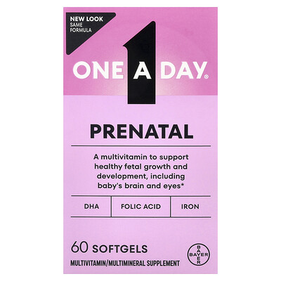 Product Image for One-A-Day, Prenatal, 60 Softgels