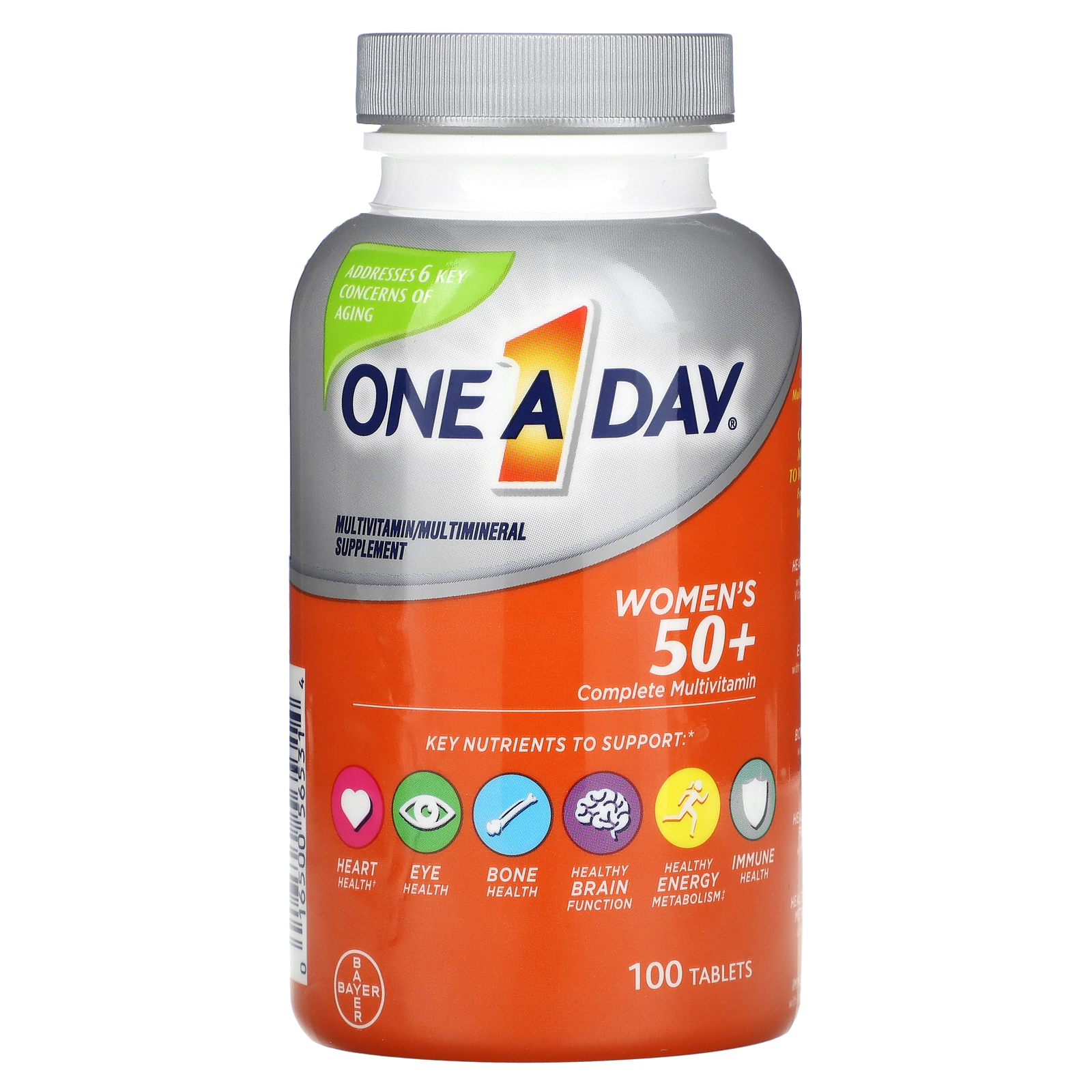 One-A-Day, Multivitamin Lengkap untuk Wanita 50+, 100 Tablet