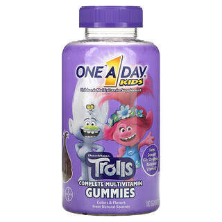 One-A-Day, Trolls，兒童完整多維生素軟糖，180 粒