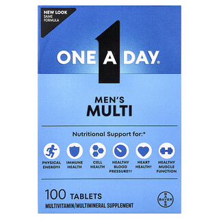 One-A-Day, Suplemento multivitamínico para hombres, 100 comprimidos