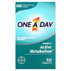 One-A-Day, 女性活性代謝，多維生素/多礦物質補充劑，50 片