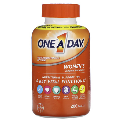 

One-A-Day One A Day Women's Complete Multivitamin 200 Tablets