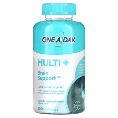 

One-A-Day Multi + Brain Support 100 Gummies