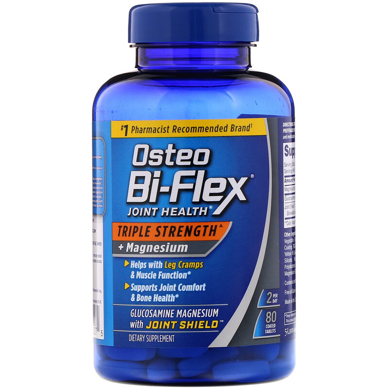 Osteo BiFlex, Joint Health, Triple Strength + Magnesium, 80 Coated
