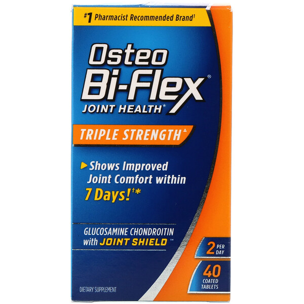 Osteo Bi-Flex‏, Joint Health, Triple Strength, 40 Coated Tablets