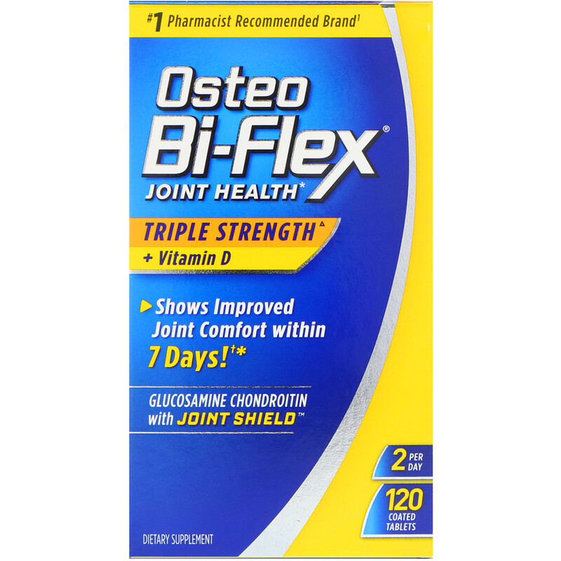 Osteo BiFlex, Joint Health, Triple Strength + Vitamin D, 120 Coated