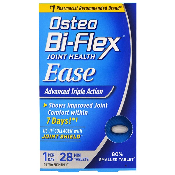 Osteo Bi-Flex, Osteo Bi-Flex, Ease, UC-II Collagen-Formel, 28 Mini-Tabletten