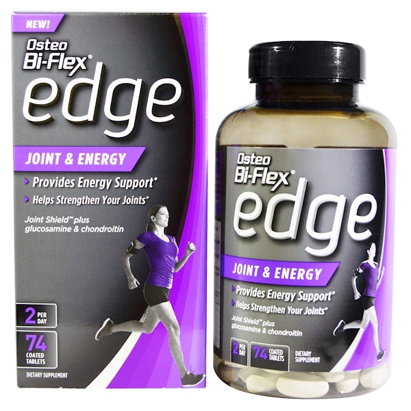 Osteo Bi-Flex, Edge, Joint & Energy, 74 Coated Tablets - iHerb