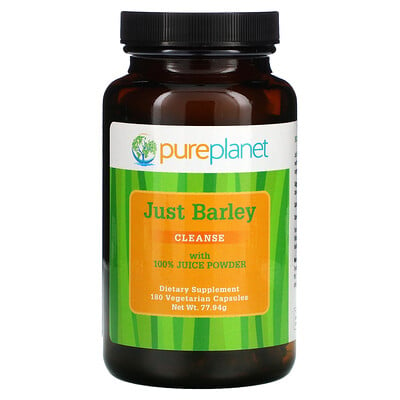 

Pure Planet Just Barley 180 Vegetarian Capsules