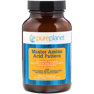 Отзывы о Пуре Планет, Master Amino Acid Pattern, 1000 mg, 100 Tablets