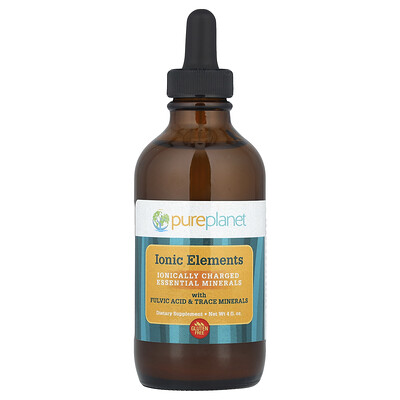 Pure Planet, Elementos iónicos, 4 oz. líq.