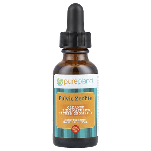Pure Planet, Fulvic Zeolite, 1 fl oz (30 ml)