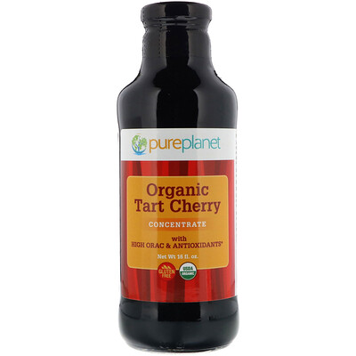 Pure Planet Organic Tart Cherry, Concentrate, 16 fl oz (473 ml)