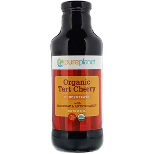 Отзывы о Пуре Планет, Organic Tart Cherry, Concentrate, 16 fl oz (473 ml)