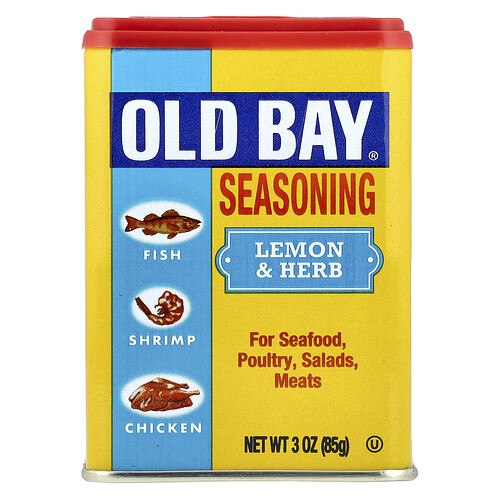 Old Bay Lemon & Herb Seasoning, 3 oz (85 g)