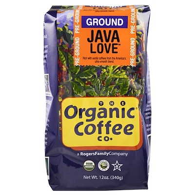 

Organic Coffee Co. Java Love, Pre Ground, 12 oz (340 g)