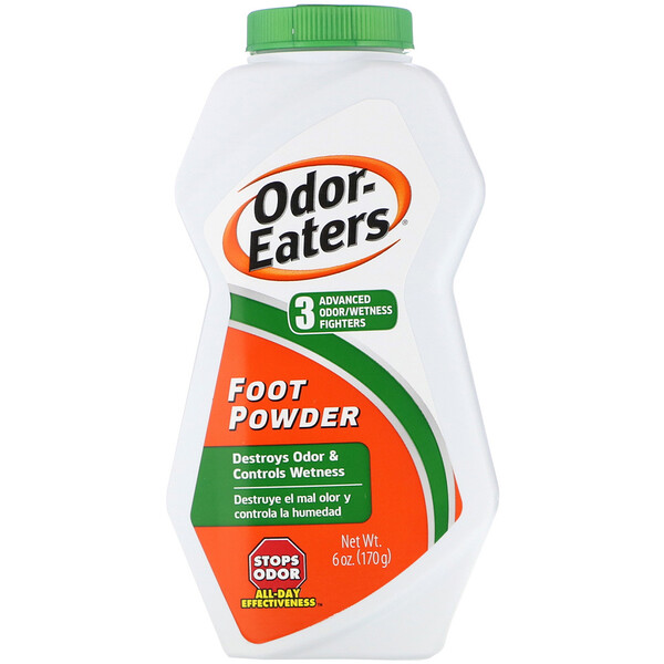 Odor Eaters‏, Foot Powder, 6 oz (170 g)