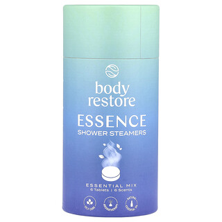 Body Restore, Steamer Mandi Essence, Campuran Esensial, 6 Tablet, 5,3 ons