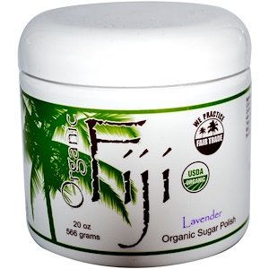 Отзывы о Органик Фиджи, Organic Sugar Polish, Lavender, 20 oz (566 g)