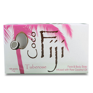 Органик Фиджи, Face & Body Bar Soap, Tuberose, 7 oz (198 g) Bar отзывы