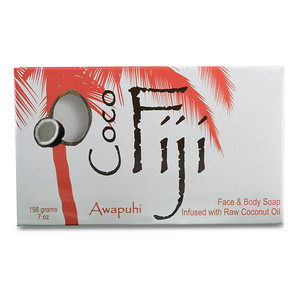 Отзывы о Органик Фиджи, Organic Face and Body Coconut Oil Soap Bar, Awapuhi Seaberry, 7 oz (198 g)