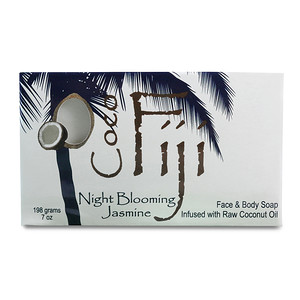 Отзывы о Органик Фиджи, Face and Body Bar Soap, Night Blooming Jasmine, 7 oz (198 g)