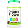 Orgain, אבקת חלבון אורגני, על בסיס צמחי, פאדג' שוקולד קרמי, 920 גר' (2.03 lbs)