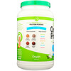 Orgain‏, אבקת חלבון אורגני, על בסיס צמחי, מקל וניל, 920 גר' (2.03 lbs)